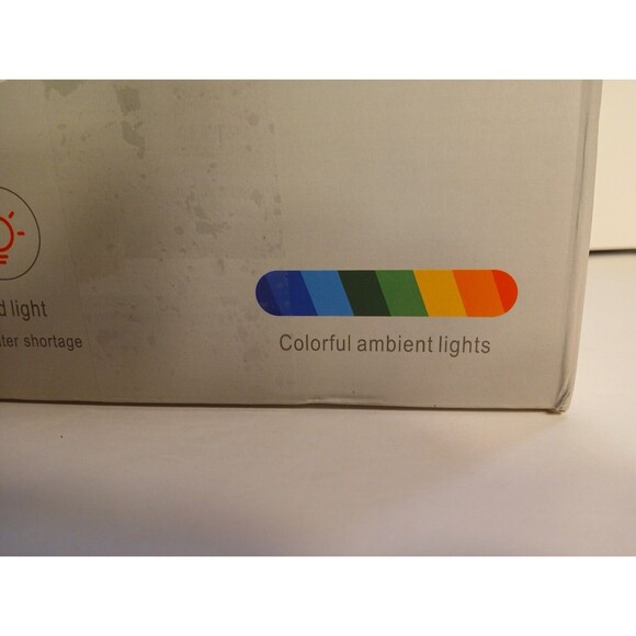 Ultrasonic Mist Humidifier White- Clear-Portable- Bedroom-Bathroom-Nursery - Picture 9 of 10